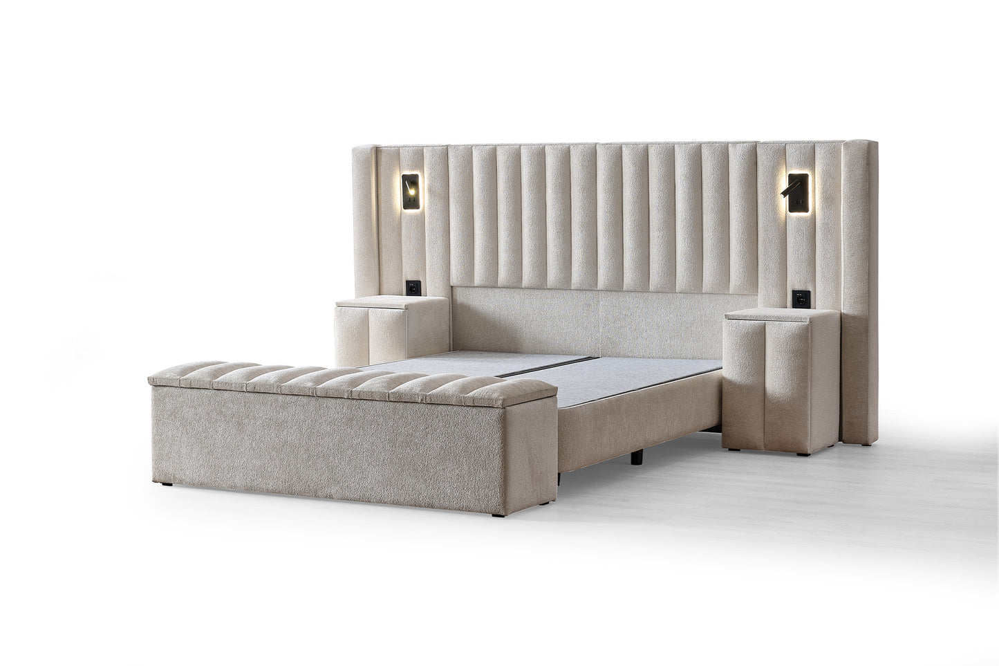 Lit Boxspring "Florida"