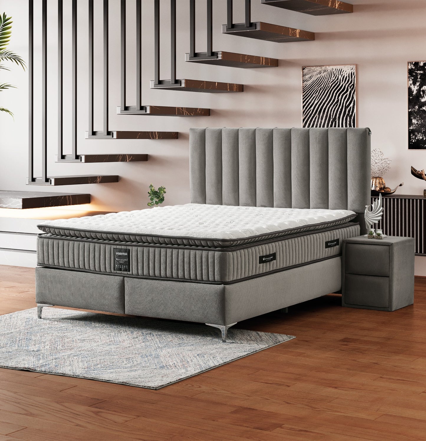 Lit Boxspring "Parma"