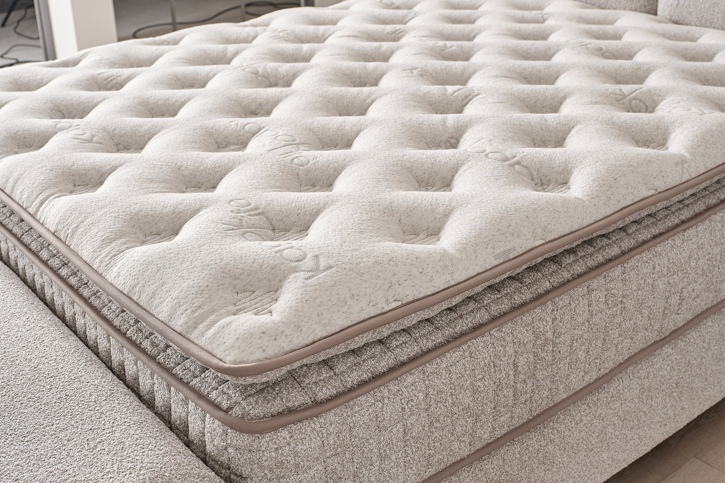 Lit Boxapring "1st Sleep"