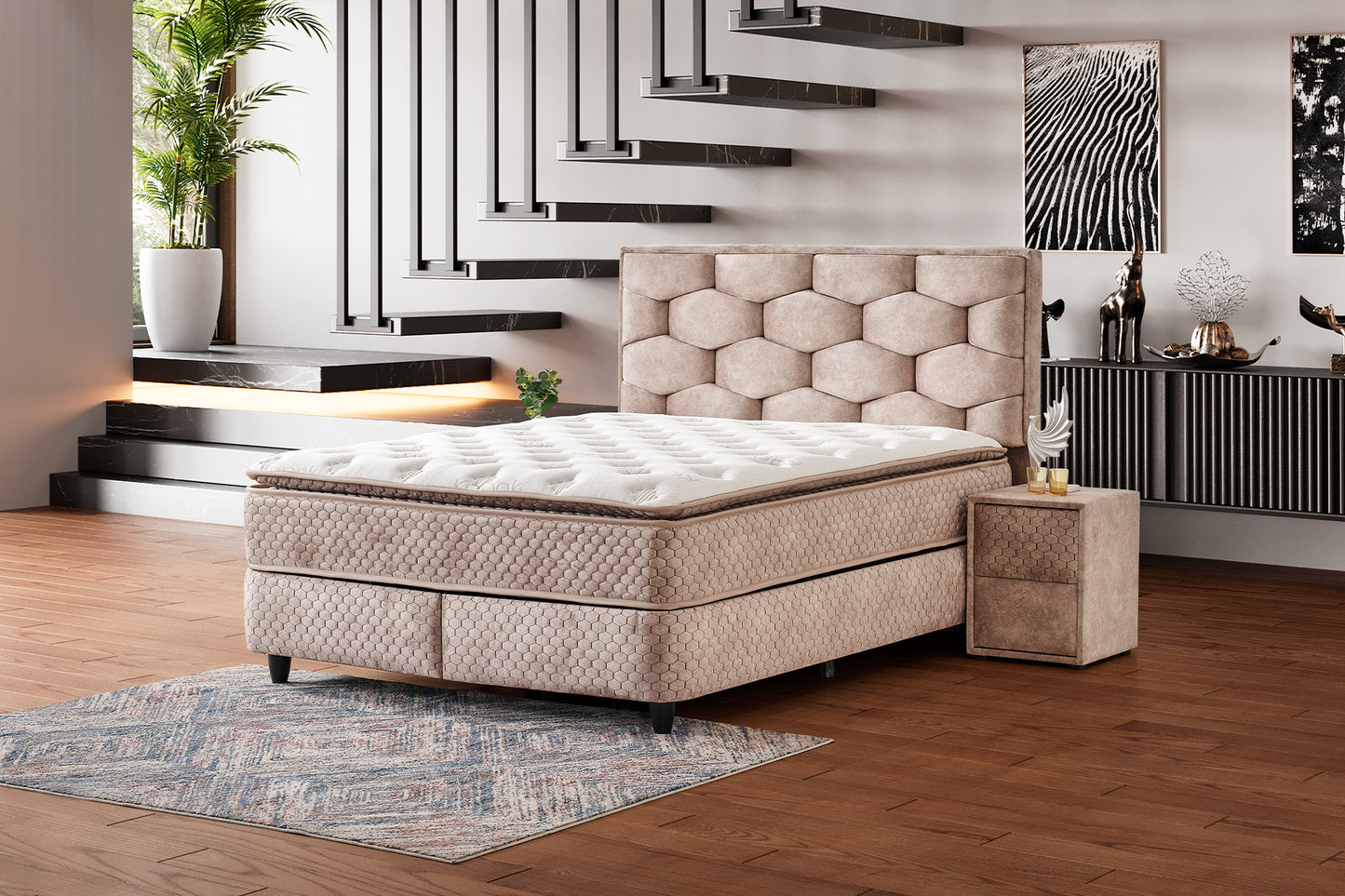 Lit Boxspring "Arte"